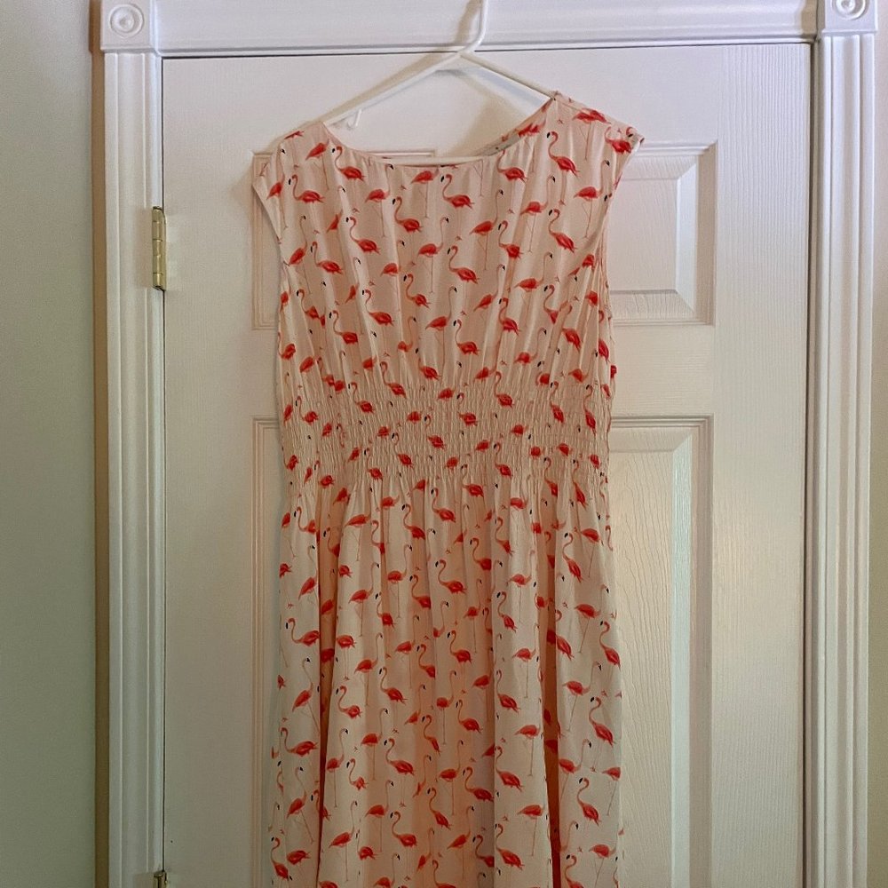 Kate Spade Flamingo Blaire Dress Size 10